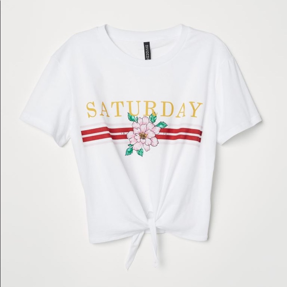 H&M Divided Crop Top